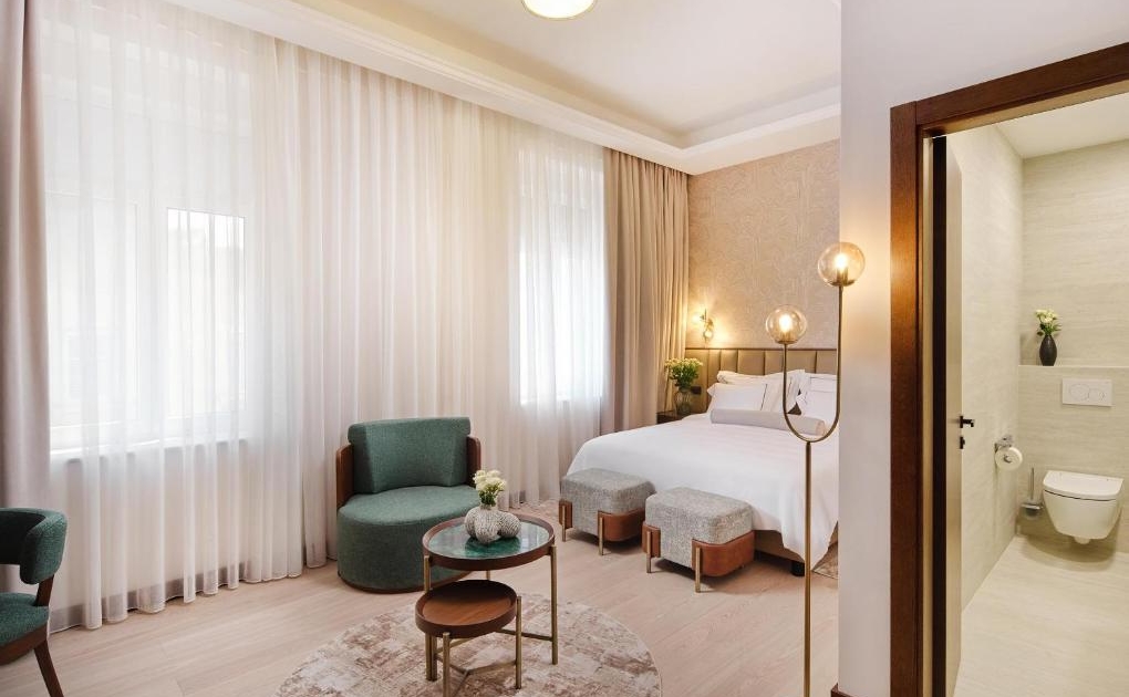 Palazzo president dvokrevna deluxe room